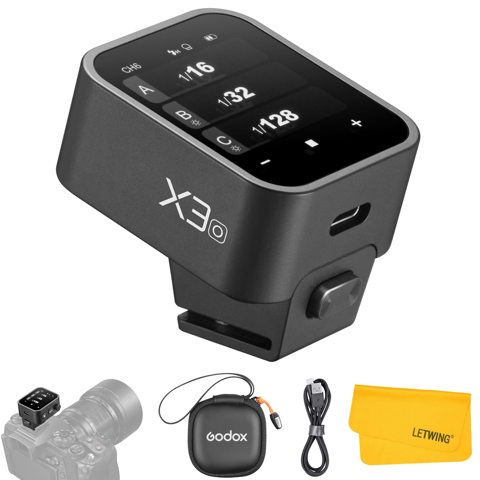 Foto 1 | Disparador De Flash Godox X3o X3-o Ttl Inalámbrico Para Olympus/panaso - Venta Internacional.