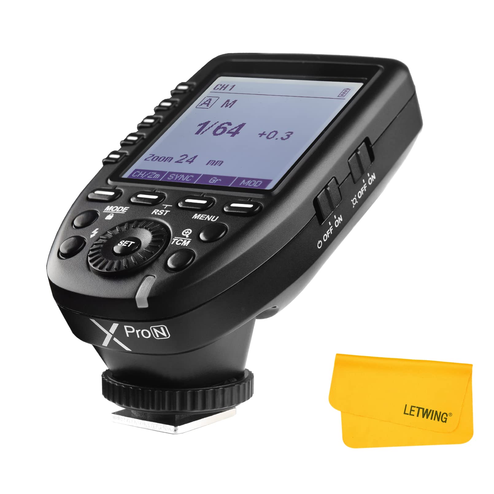 Foto 2 pulgar | Transmisor Inalámbrico Con Disparador De Flash Godox Xpro-n Para Nikon - Venta Internacional.