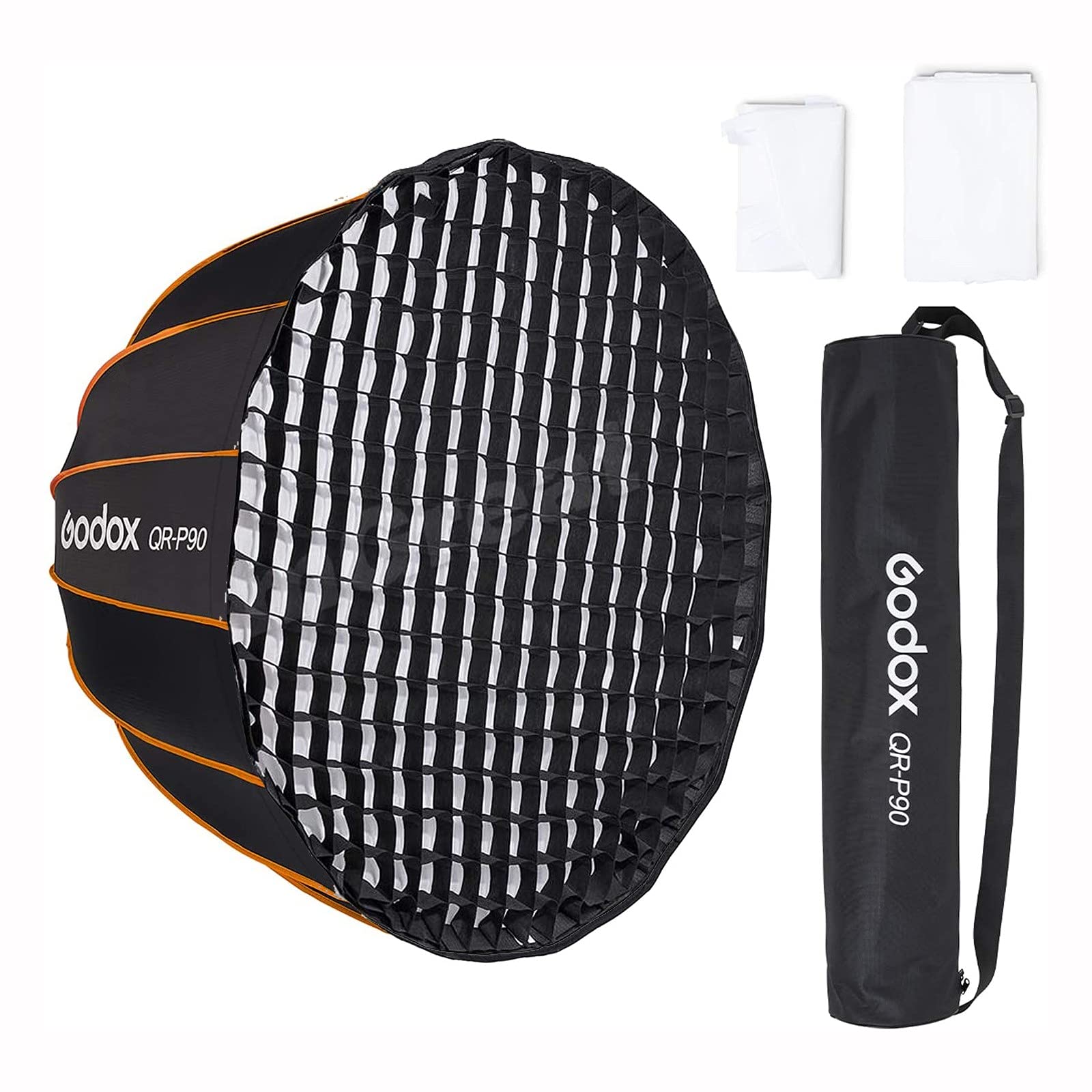 Softbox Godox Qr-p90 Parabólico De 90 Cm Con Difusores Para Bowens - Venta Internacional.
