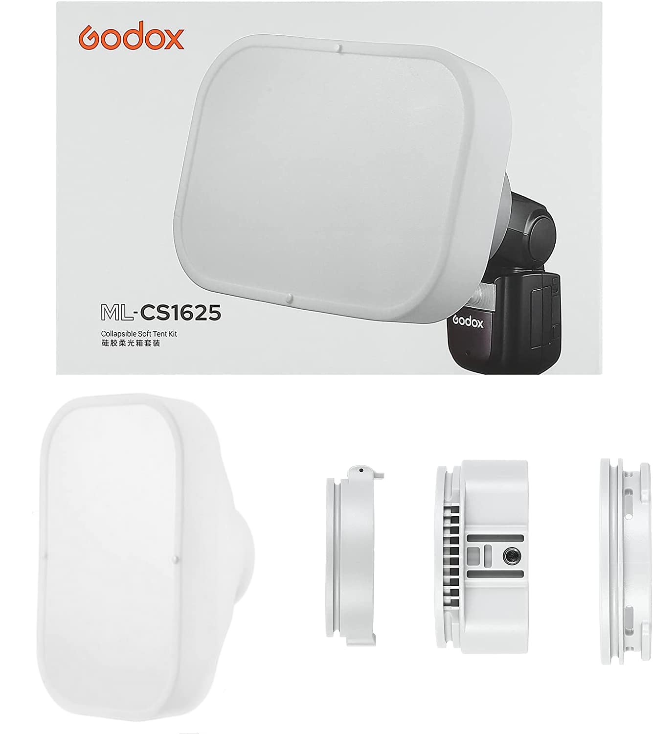 Foto 8 pulgar | Kit Softbox Godox Ml-cs1625 Para Godox V1 Ad100pro Ad200pro - Venta Internacional.