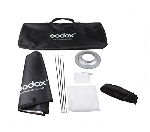 Foto 6 | Softbox Lighting Godox De 80 X 120 Cm Con Rejilla Para Fotografía De Estudio - Venta Internacional.