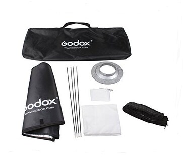 Foto 6 | Softbox Lighting Godox De 80 X 120 Cm Con Rejilla Para Fotografía De Estudio - Venta Internacional.