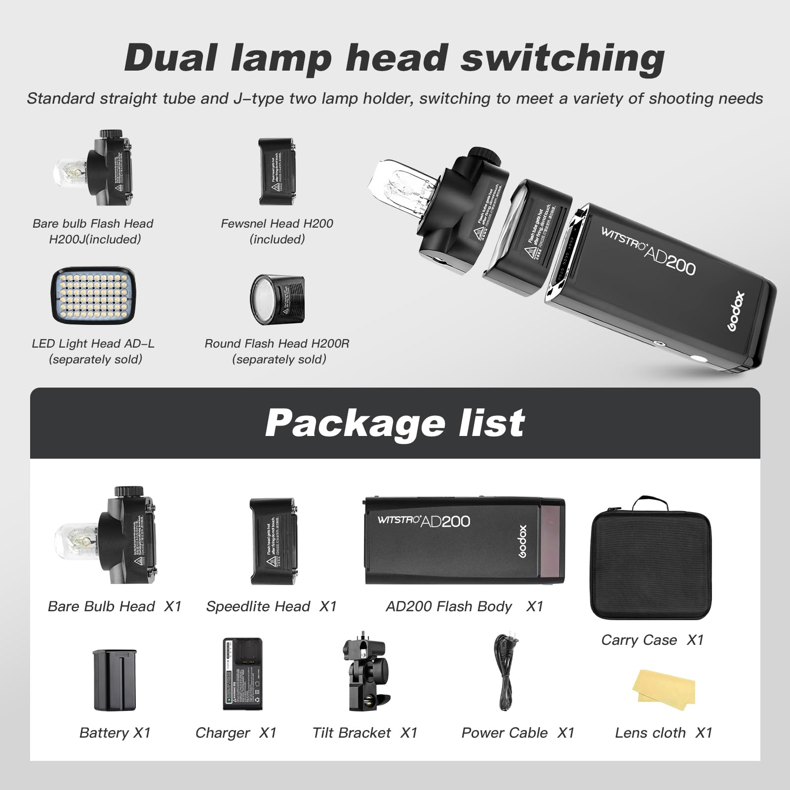 Foto 7 pulgar | Luz Estroboscópica Flash Speedlite Godox Ad200, 200 W, Ttl, Luz Estroboscópica - Venta Internacional.