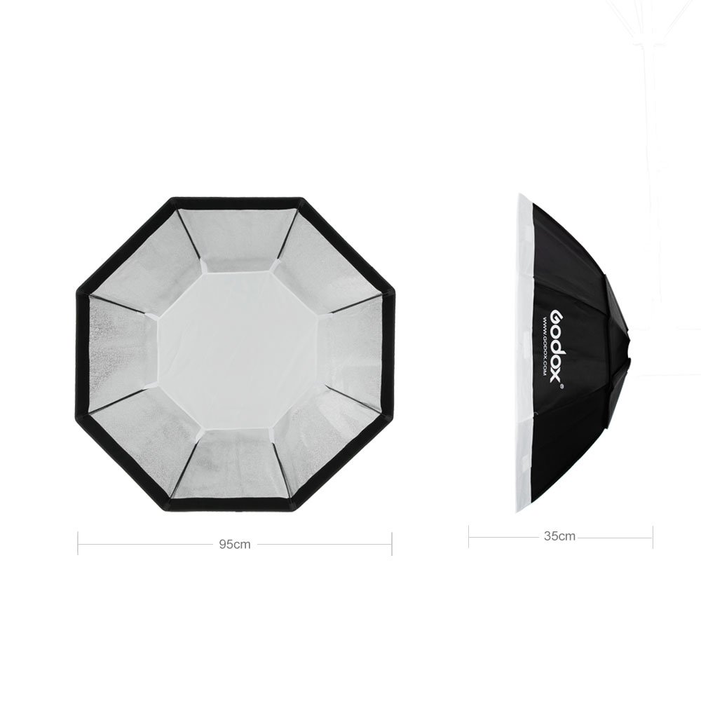 Foto 8 pulgar | Soporte Softbox Godox Octagon Bowens De 95 Cm Para Studio Strobe - Venta Internacional.