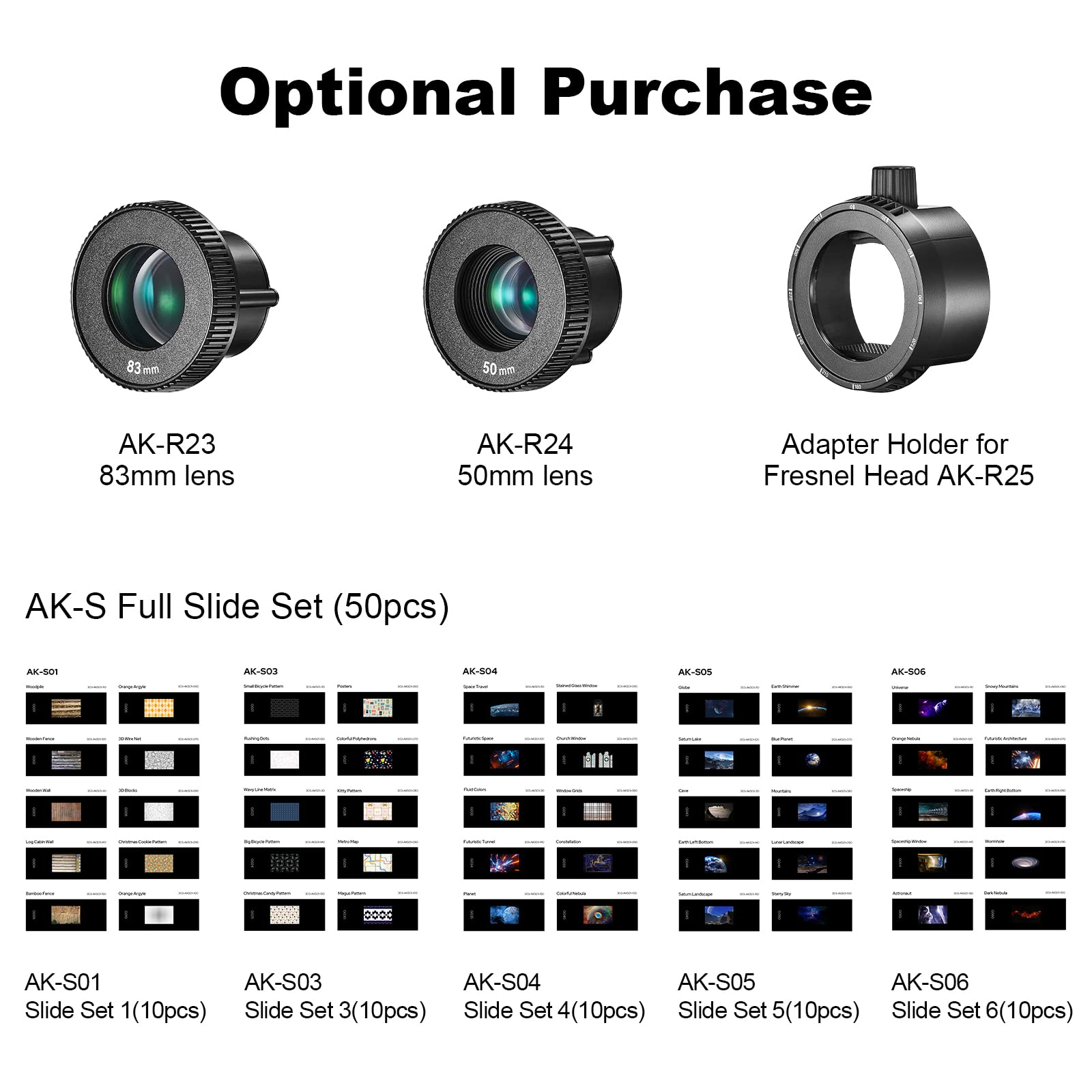 Foto 7 | Kit De Accesorios De Proyección Flash Godox Ak-r21 Para Ad100pro - Venta Internacional.