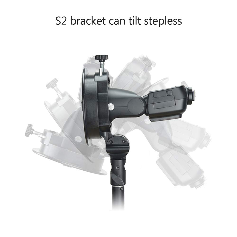 Foto 7 pulgar | Soporte De Soporte Godox S2 S-type Para Godox V1 V860ii Tt350 - Venta Internacional.