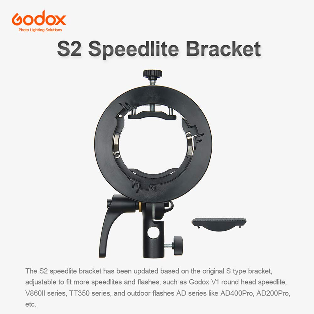 Foto 8 pulgar | Soporte De Soporte Godox S2 S-type Para Godox V1 V860ii Tt350 - Venta Internacional.
