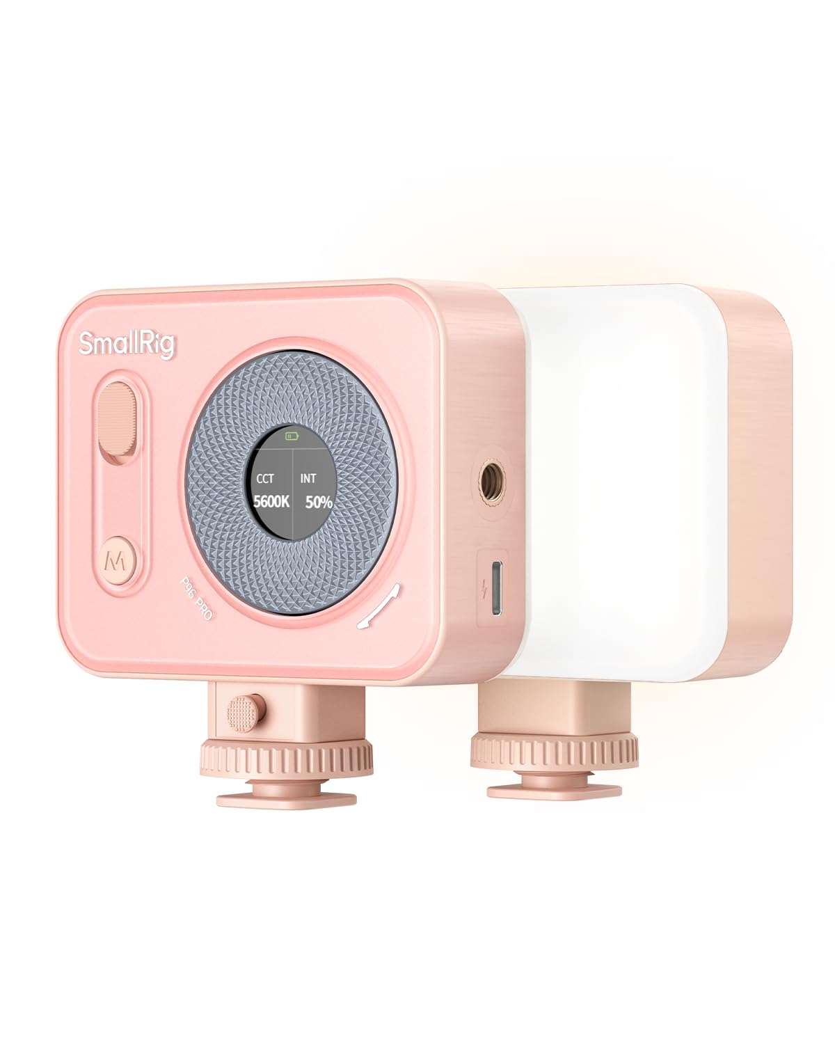 Foto 2 pulgar | Lámpara Led De Vídeo Smallrig Vibe P96 Pro Cri95+ 2500-6500 K, Color Rosa - Venta Internacional.