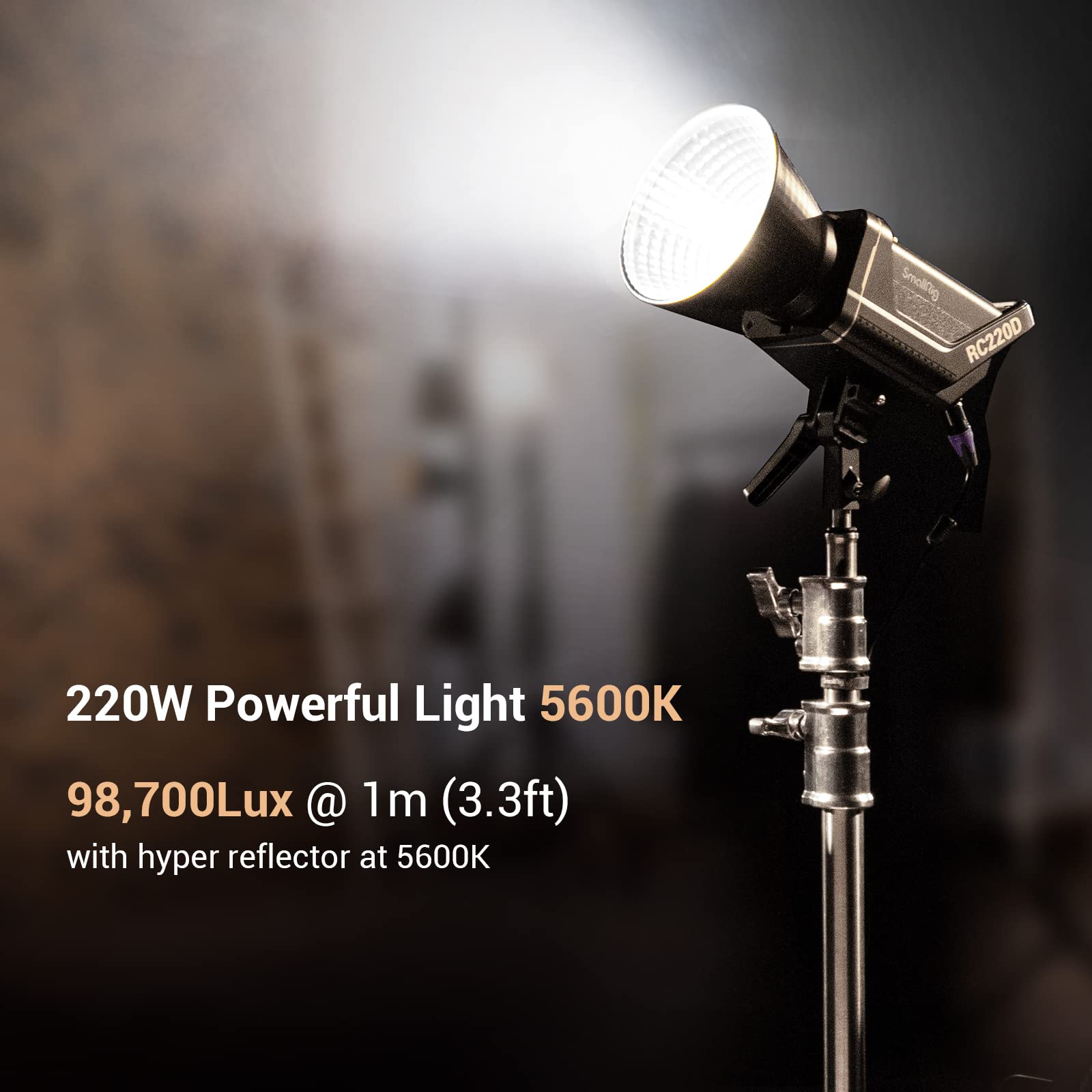 Foto 3 pulgar | Lámpara Led De Vídeo Smallrig Rc 220d 220w 98700 Lux 5600k - Venta Internacional.