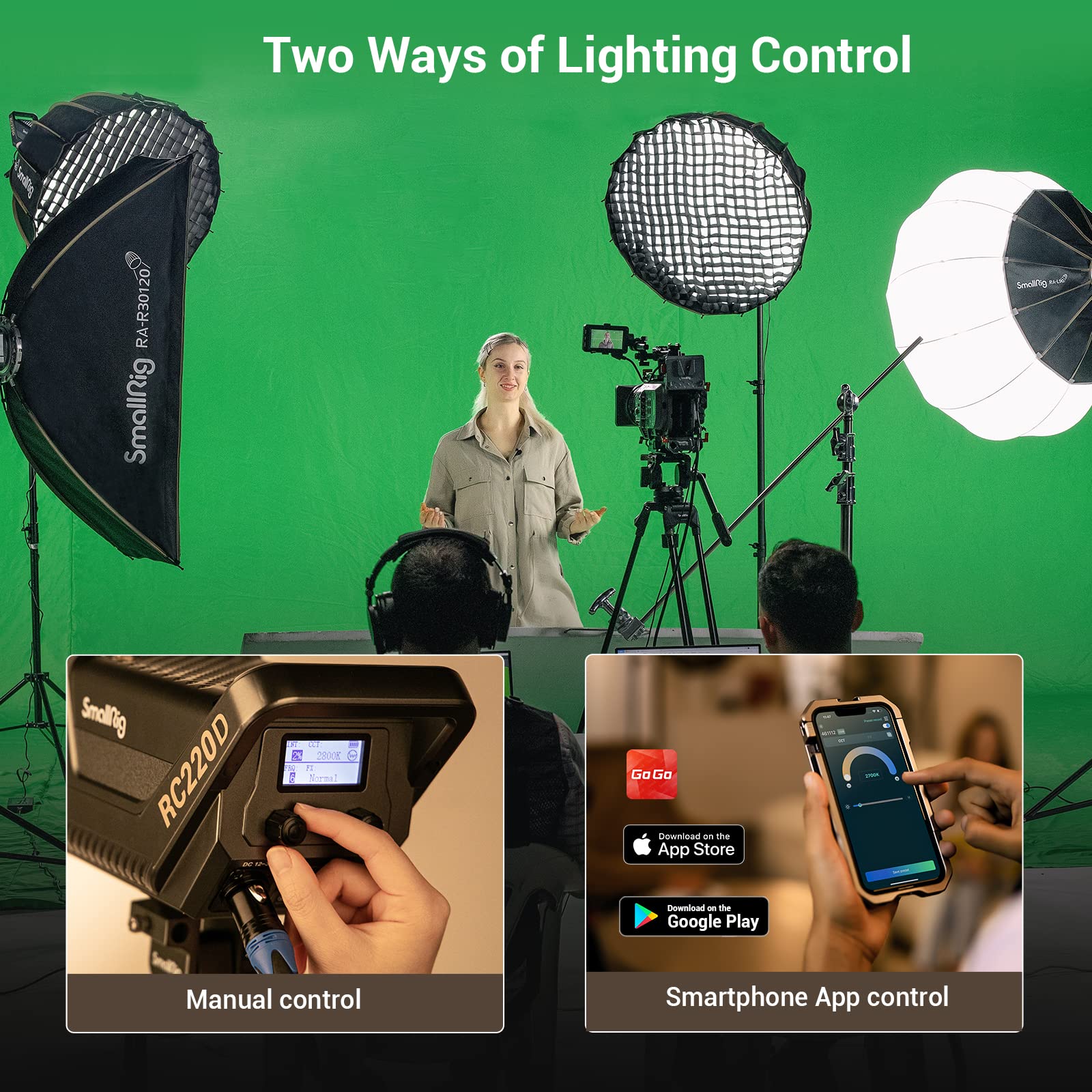 Foto 8 pulgar | Lámpara Led De Vídeo Smallrig Rc 220d 220w 98700 Lux 5600k - Venta Internacional.