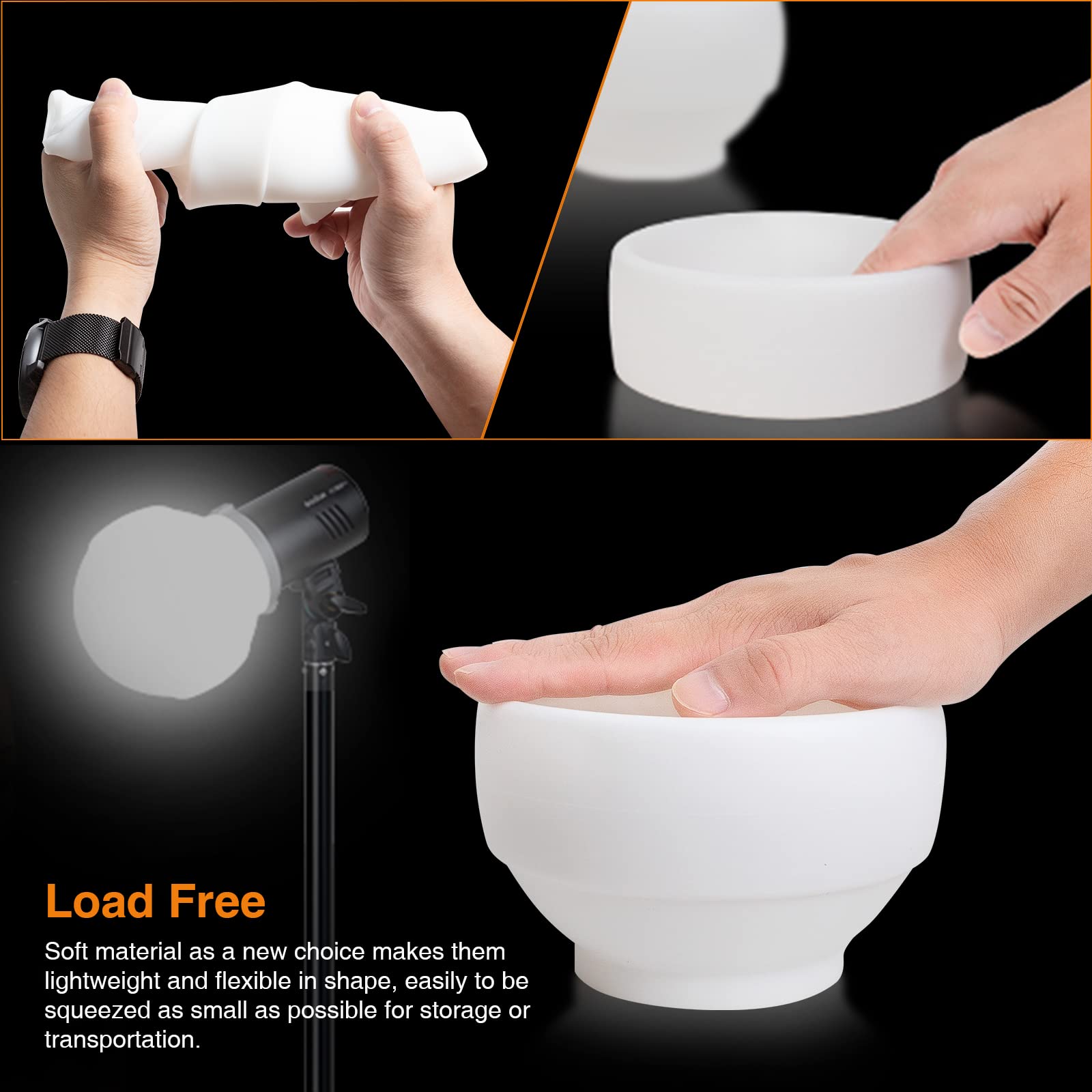 Foto 8 pulgar | Difusor De Cúpula Godox Ml-cd15 Para Godox V1 V1pro V100 Ad100pro - Venta Internacional.