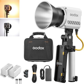 Foto 1 | Lámpara De Vídeo Led Godox Ml60iibi De 70 W, 2800-5600 K, Con 2 X Np-f970 - Venta Internacional.