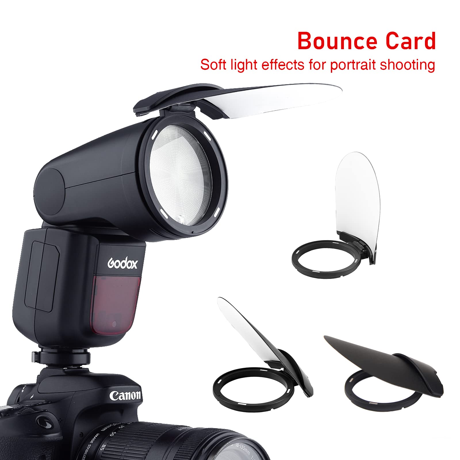 Foto 4 pulgar | Kit De Accesorios Godox Ak-r1 Para Ring Flash H200r, Ad200, Ad2 - Venta Internacional.