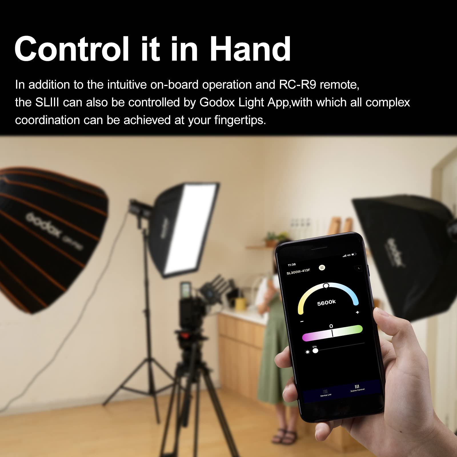 Foto 6 pulgar | Lámpara De Vídeo Led Godox Sl150iii Sl150w Iii 5600k Cri96+ Tlci9 - Venta Internacional.