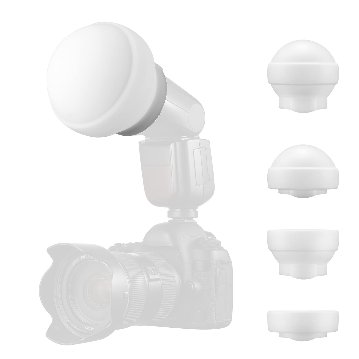 Domo De Difusión Godox Ak-r22 Para Flash Ad100pro Ad200pro V1 - Venta Internacional.