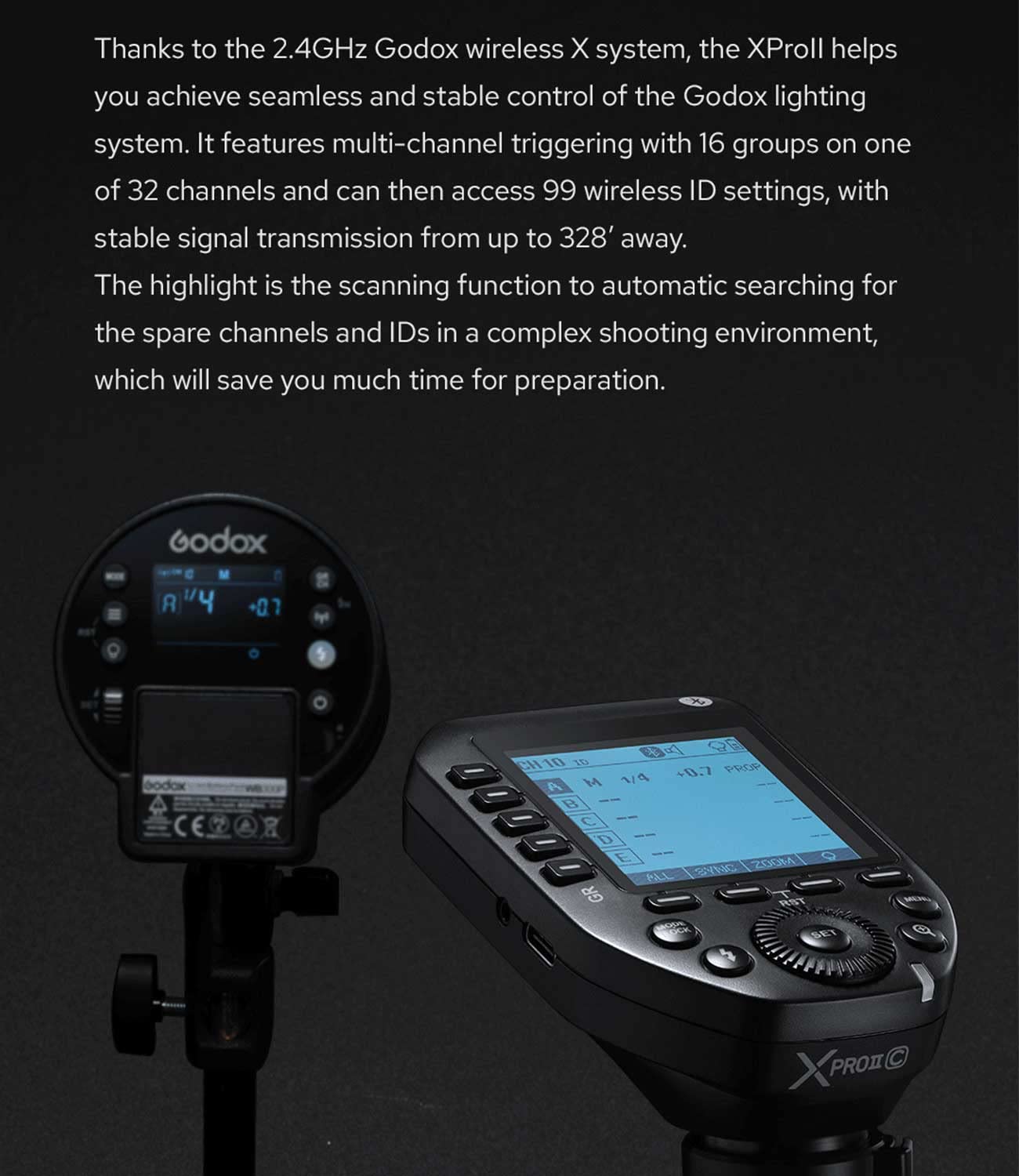 Foto 5 pulgar | Disparador De Flash Inalámbrico Godox Xproii-c E-ttl Para Cámara Canon - Venta Internacional.