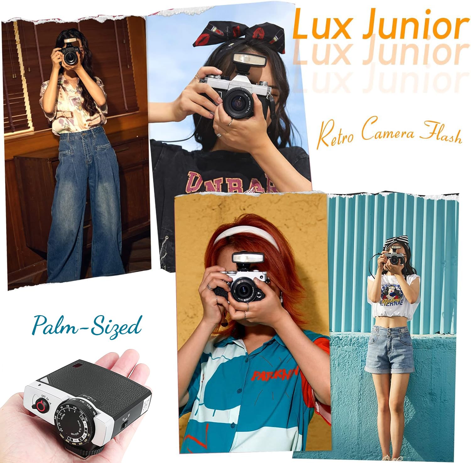 Foto 2 | Cámara Flash Godox Lux Junior Retro Gn12 6000k Para Fujifilm - Venta Internacional.
