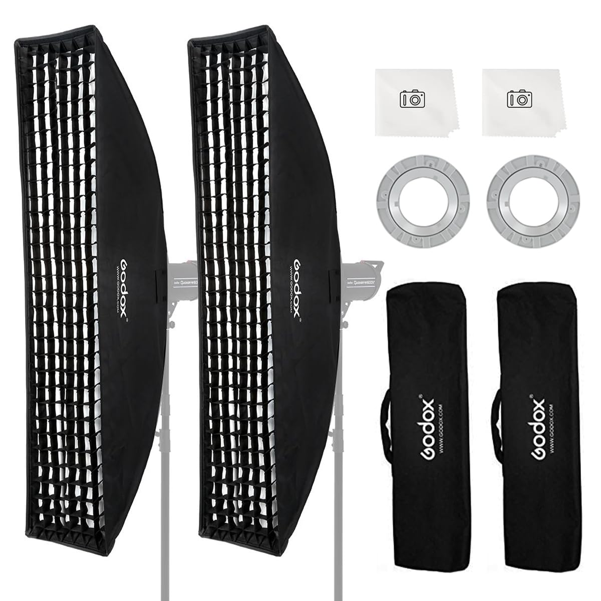 Foto 1 | Strip Softbox Godox Fw35 X 160 Cm 14 X 63 Cm Con Rejilla En Forma De Panal - Venta Internacional.