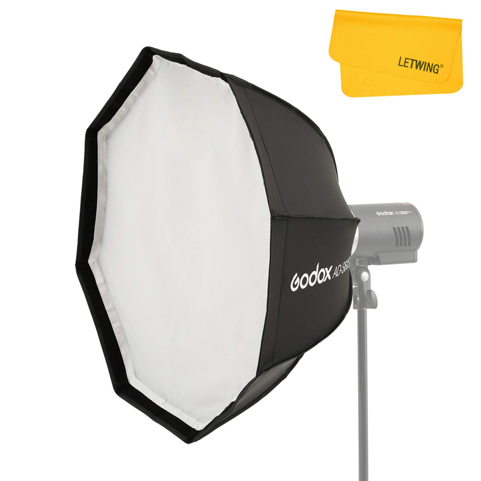 Softbox Godox Ad-s60s Portátil De 60 Cm Con Rejilla Para Ad400 Pro - Venta Internacional.