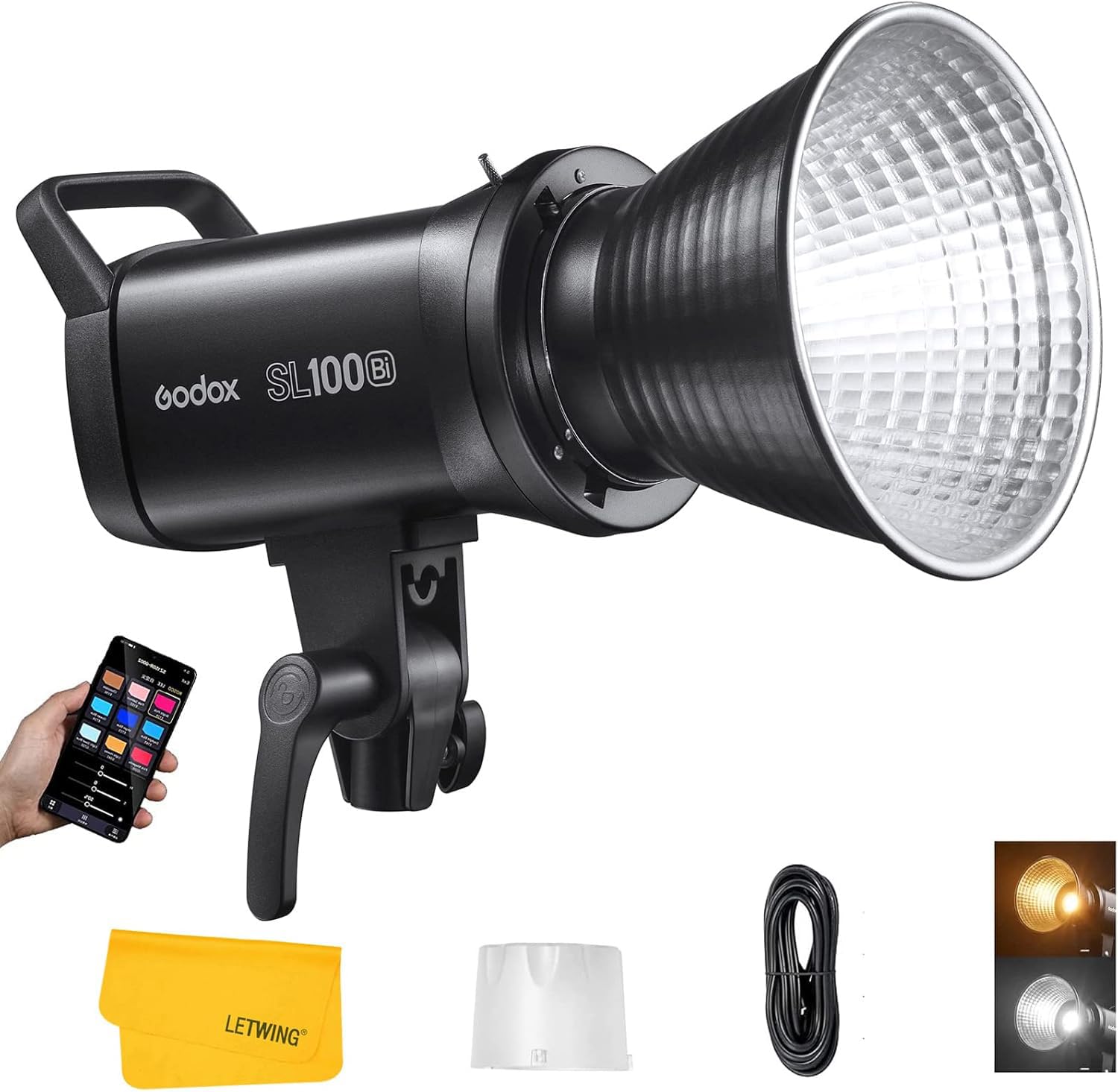 Foto 2 pulgar | Lámpara De Vídeo Led Godox Sl100bi Bicolor 2800-6500k 100w - Venta Internacional.