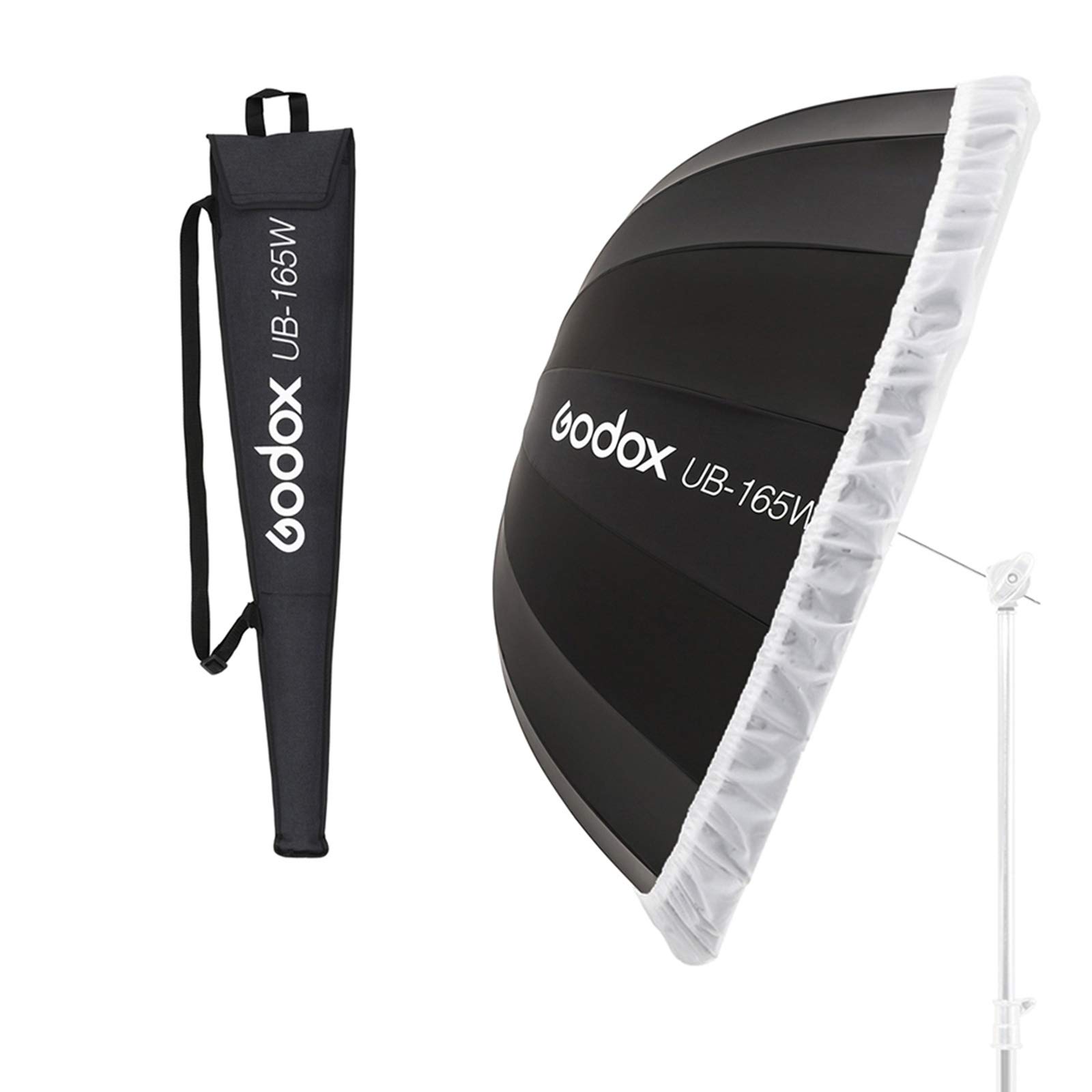 Sombrilla De Estudio Godox Ub-165w, 165 Cm, Parabólica - Venta Internacional.