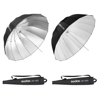 Foto 1 | Paraguas De Fotografía Godox, 2 Unidades, 105 Cm De Profundidad, Parabólico - Venta Internacional.