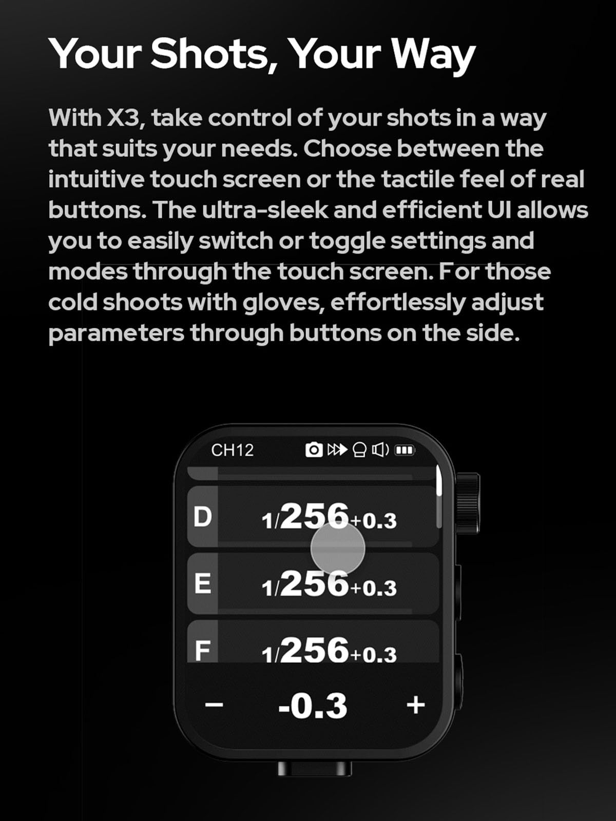 Foto 5 pulgar | Disparador De Flash Inalámbrico Godox X3n Ttl Para Nikon Con Oled - Venta Internacional.