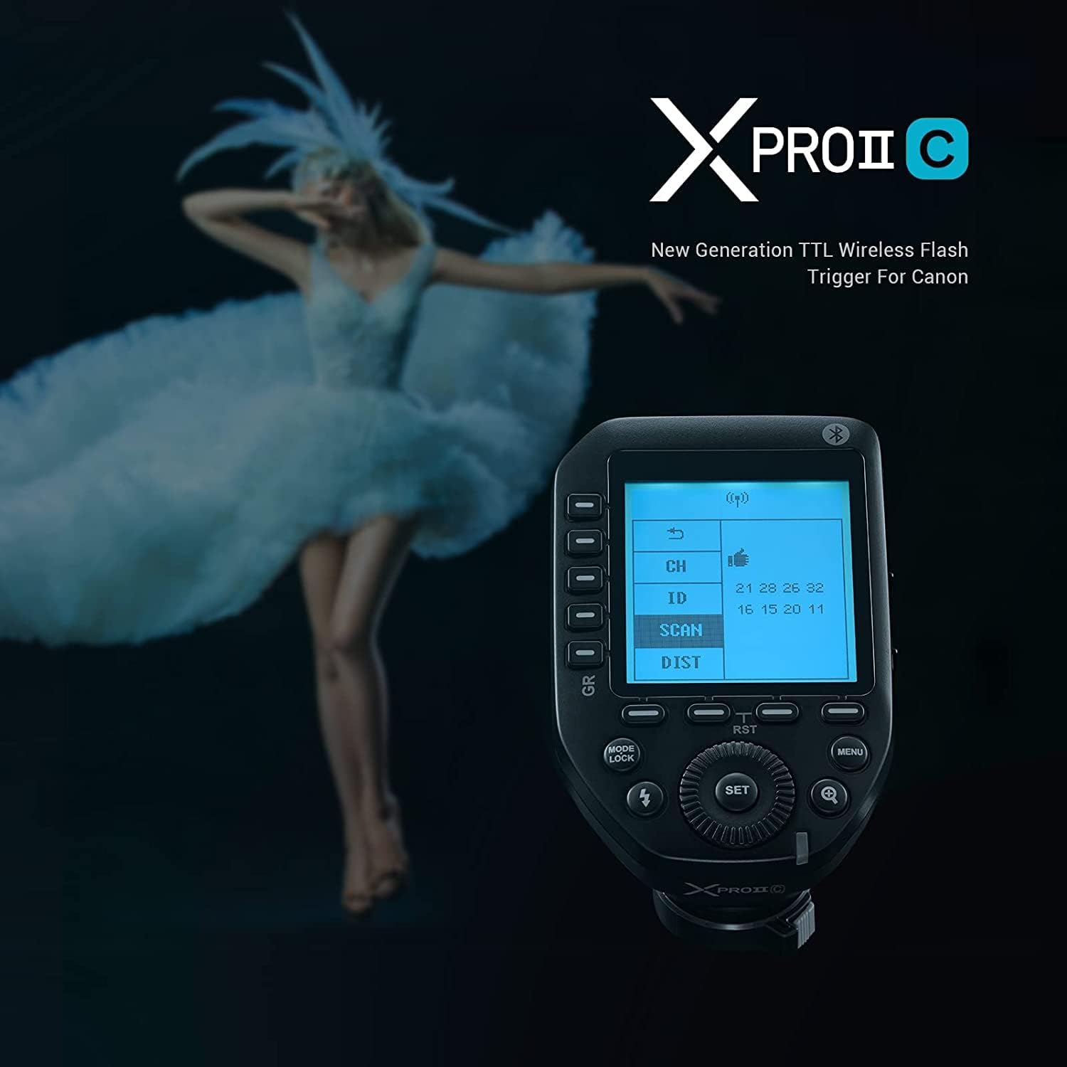Foto 3 | Disparador De Flash Godox Xproii-c Ttl Inalámbrico Para Cámaras Canon - Venta Internacional.