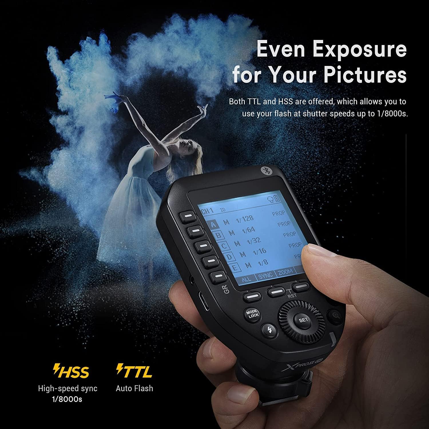 Foto 5 pulgar | Disparador De Flash Godox Xproii-c Ttl Inalámbrico Para Cámaras Canon - Venta Internacional.