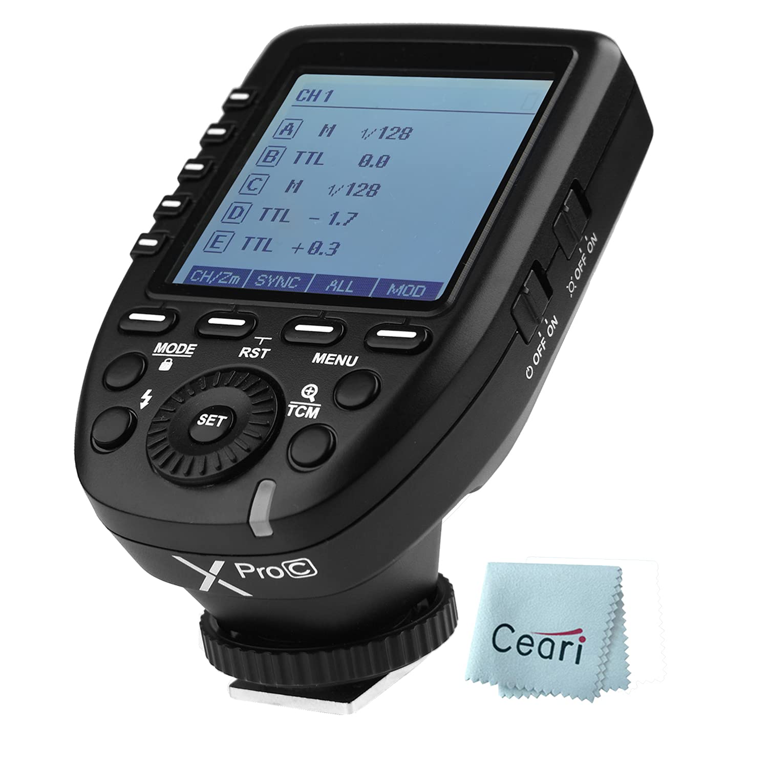 Foto 1 | Disparador De Flash Inalámbrico Godox Xpro-c Ttl Para Canon Eos - Venta Internacional.