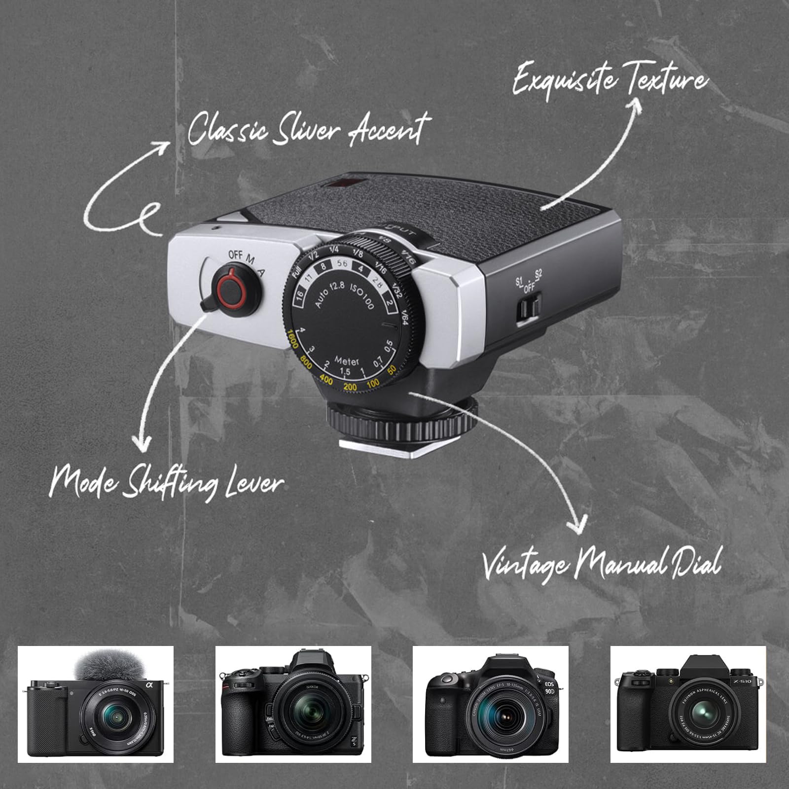 Foto 6 | Cámara Flash Godox Lux Junior Retro Gn12 De 6000 K ± 200 K, Color Rosa - Venta Internacional.