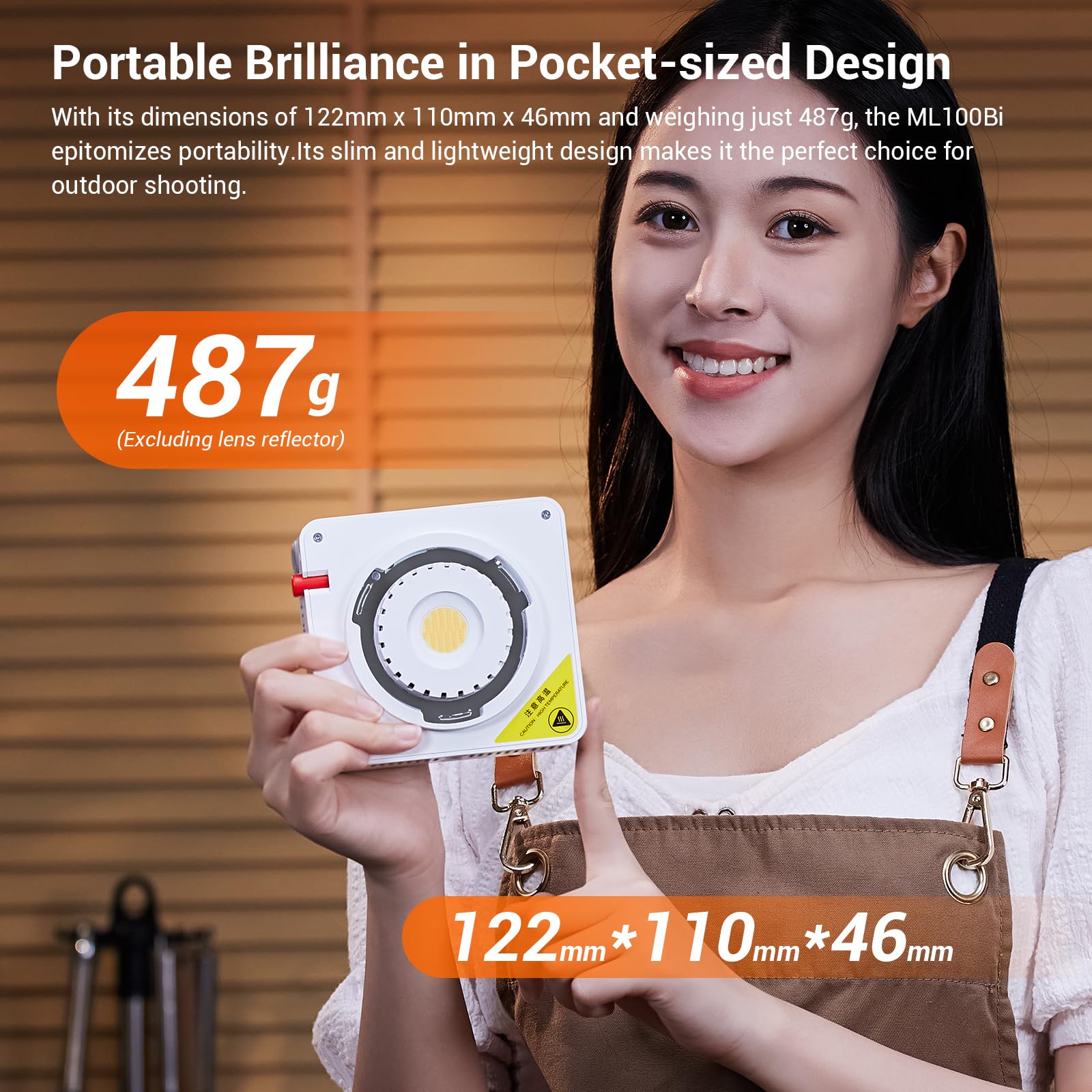 Foto 3 pulgar | Lámpara De Vídeo Led Godox Ml100bi 100w Portátil Cri 97+ - Venta Internacional.