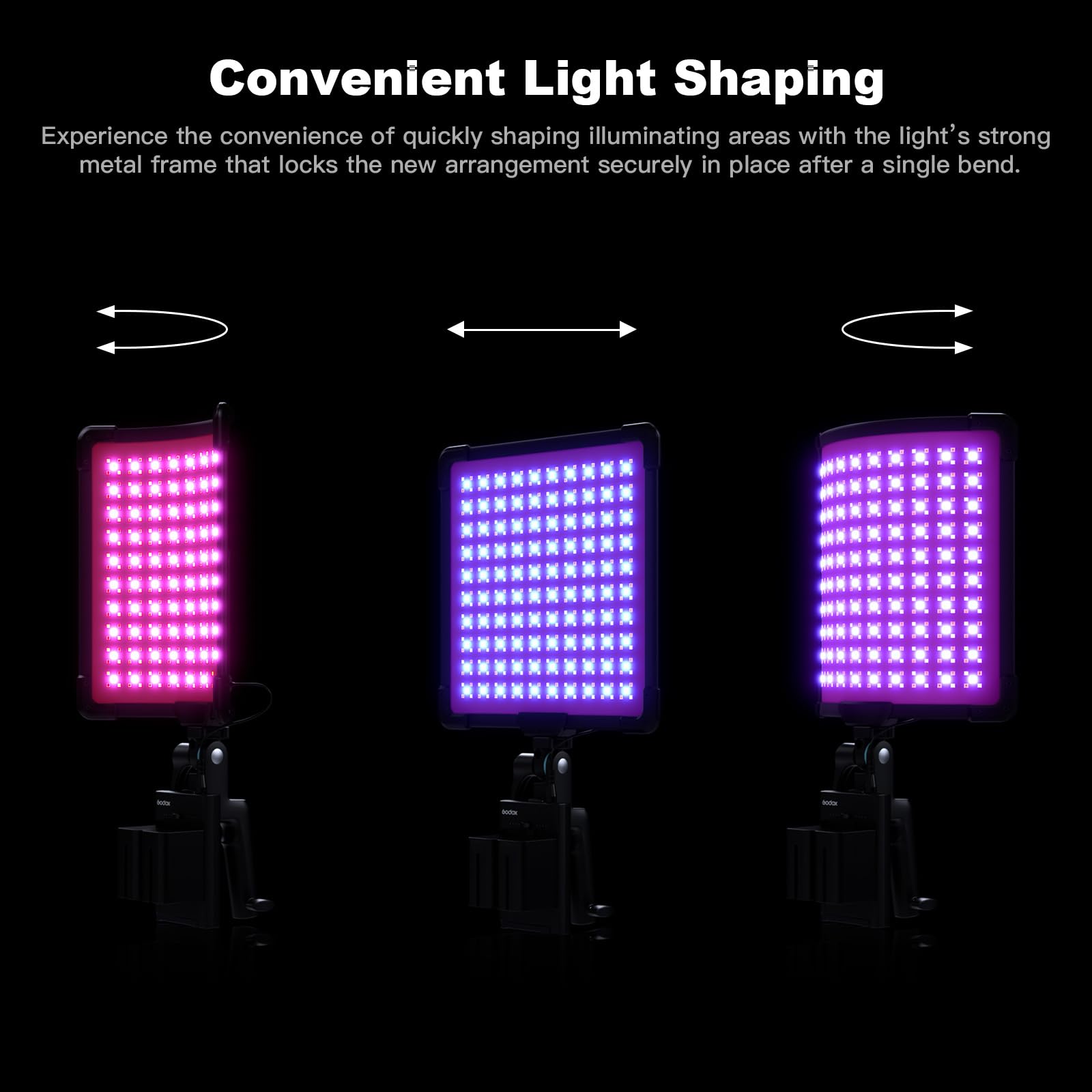 Foto 3 pulgar | Panel Led De Luz Suave Godox Fh50r Ultrafino 2500-10000k - Venta Internacional.