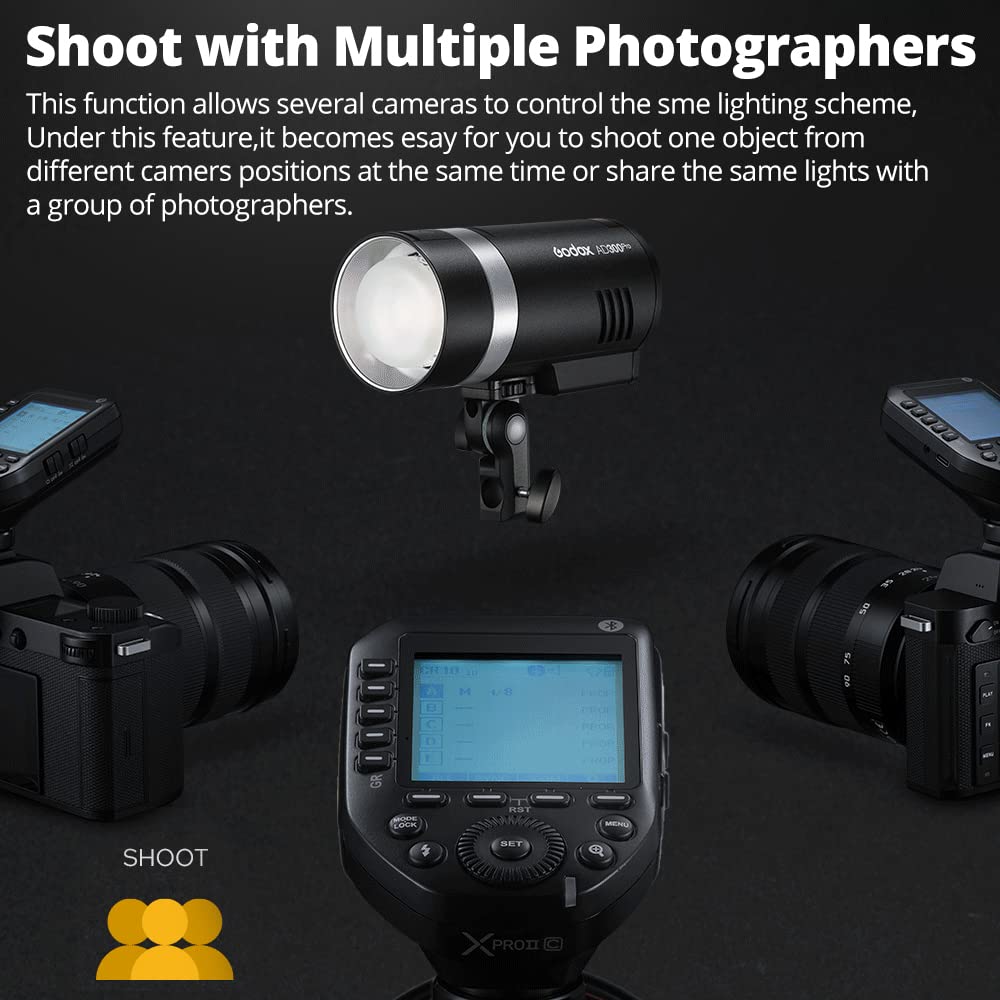 Foto 7 pulgar | Disparador Godox Xproii-c, Disparador De Flash Godox Para Canon, Disparador De Flash Inalámbrico Ttl - Venta Interna