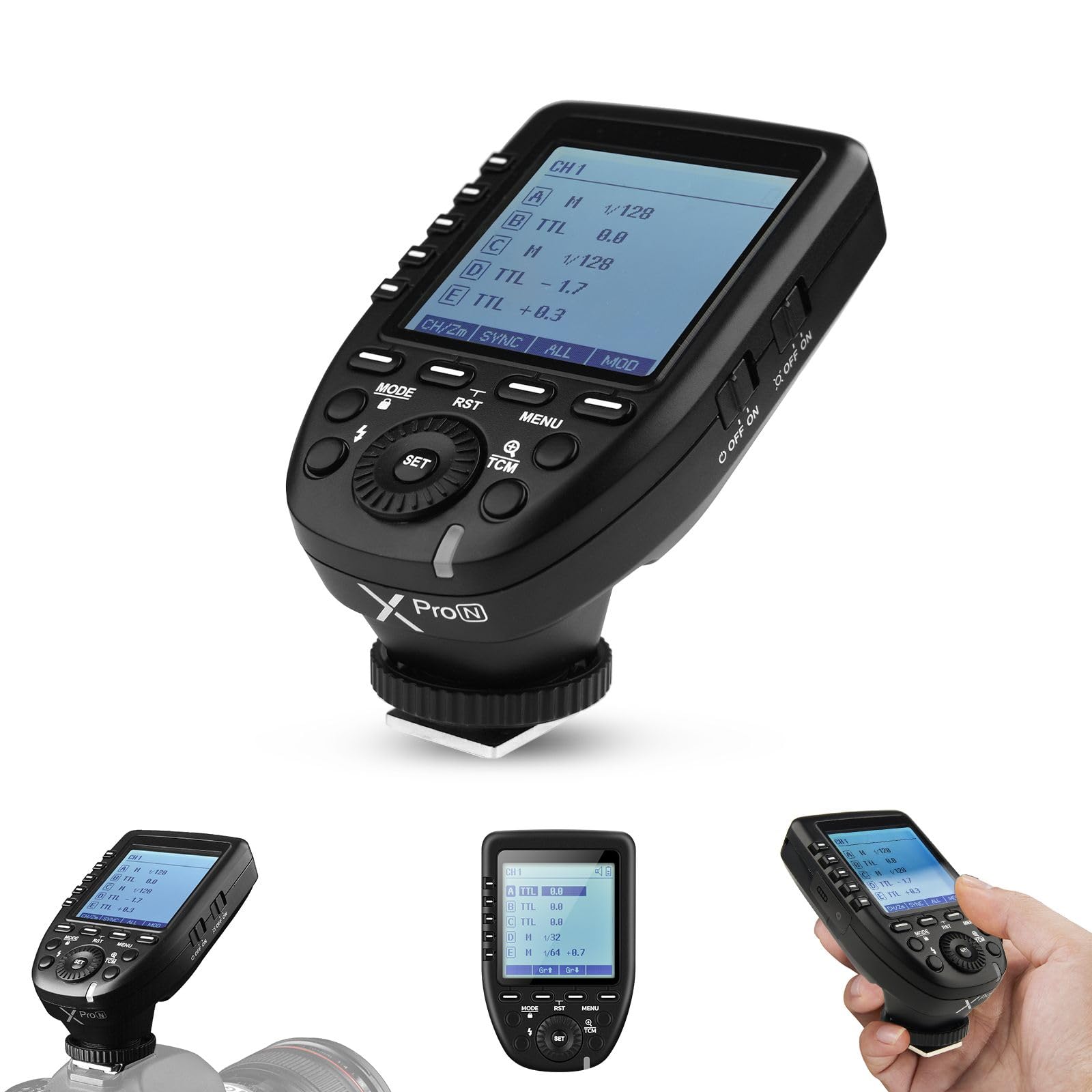 Foto 2 pulgar | Transmisor Flash Trigger Godox Xpro-n I-ttl 2.4g Para Nikon - Venta Internacional.