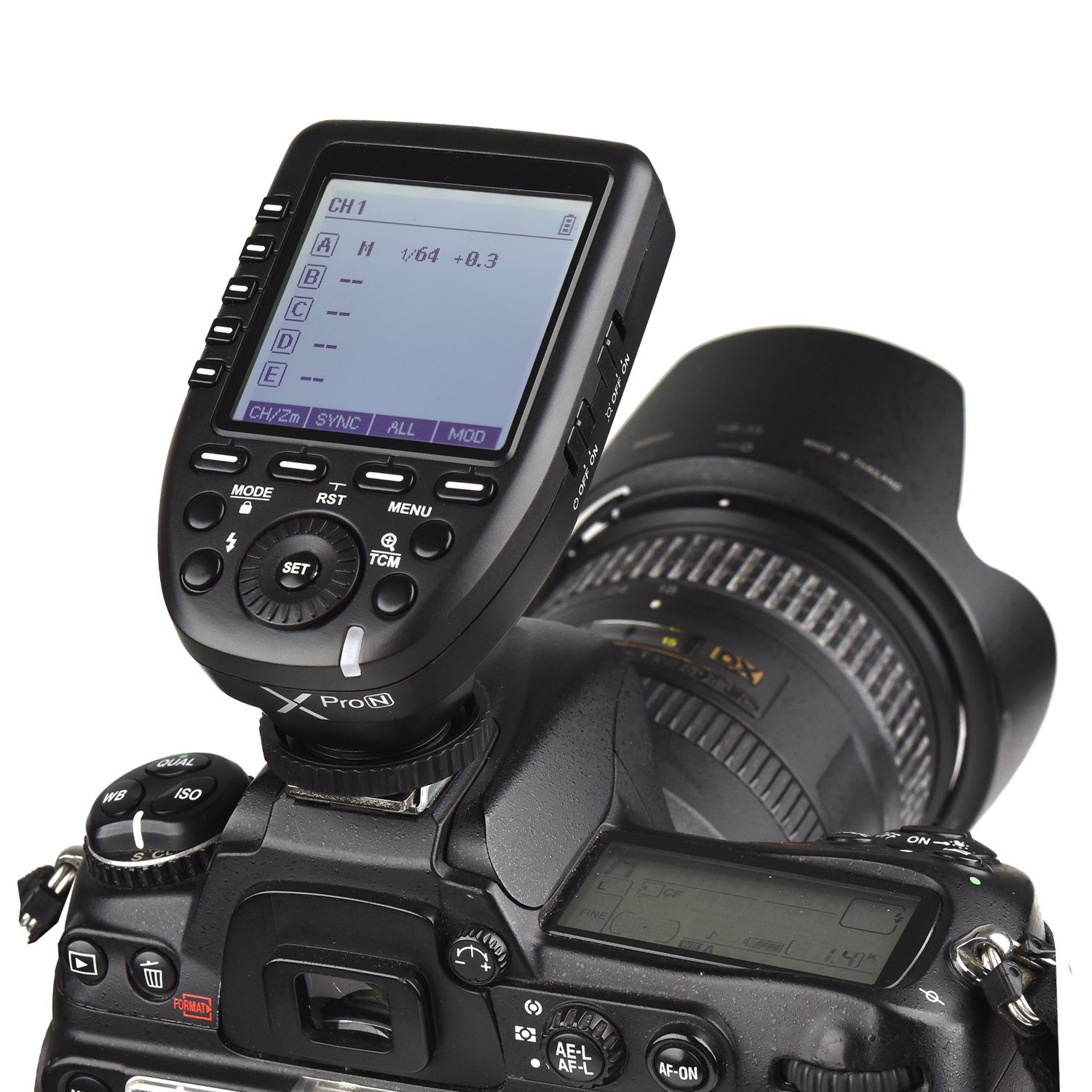Foto 8 pulgar | Transmisor Flash Trigger Godox Xpro-n I-ttl 2.4g Para Nikon - Venta Internacional.