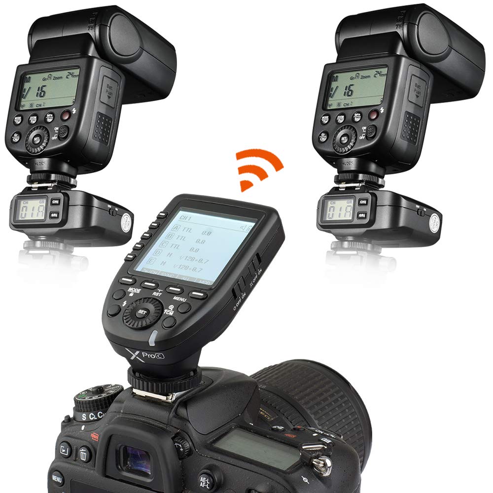 Foto 4 pulgar | Transmisor Y Receptor Flash Trigger Godox Xpro-c Para Canon - Venta Internacional.