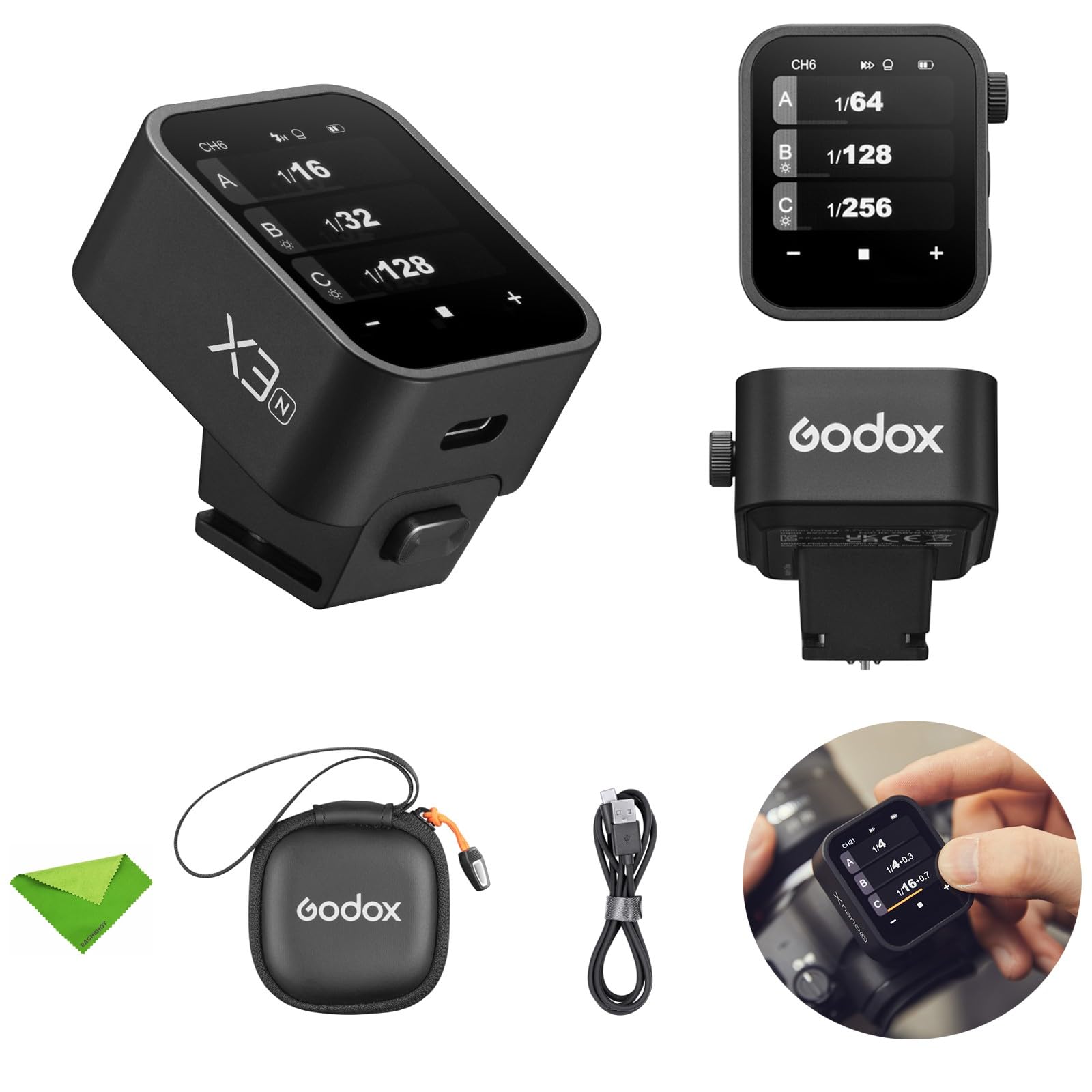 Disparador De Flash Godox X3-n X3n X3 N Para Cámaras Nikon - Venta Internacional.