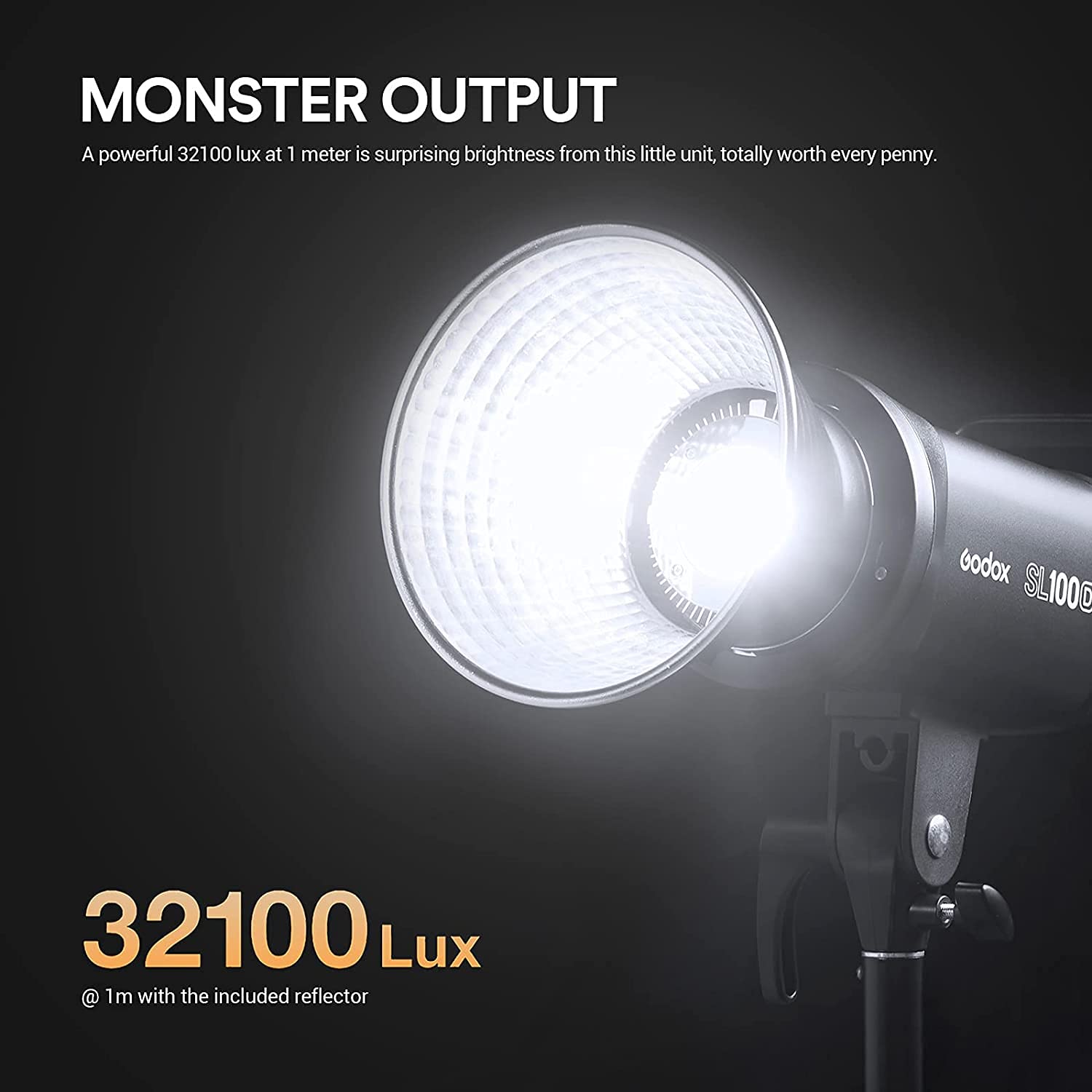 Foto 3 pulgar | Lámpara De Vídeo Led Godox Sl100d 100w Tlci≥97 Cri≥96 5600k - Venta Internacional.