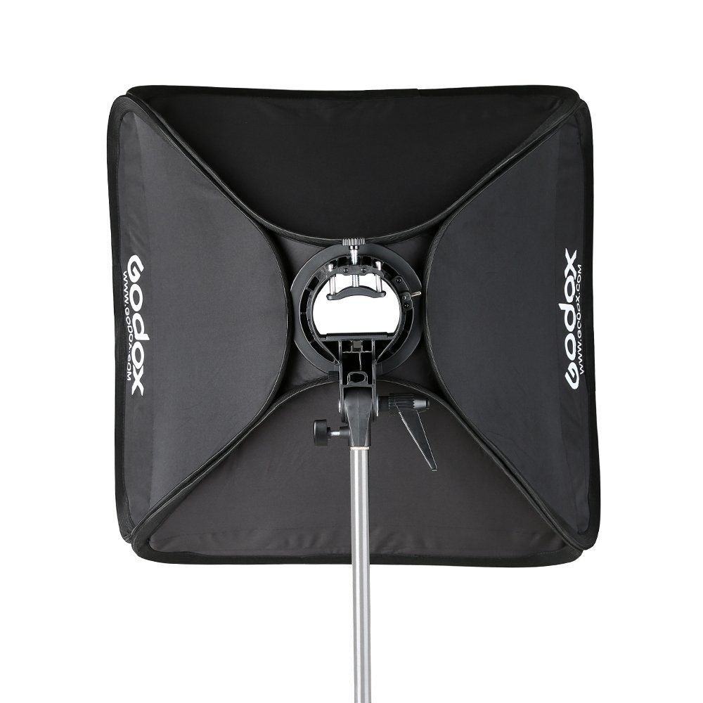 Foto 4 pulgar | Softbox Godox De 60 X 60 Cm Plegable Con Soporte Speedlite - Venta Internacional.