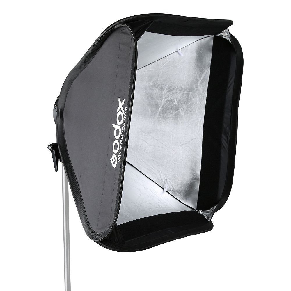 Foto 5 pulgar | Softbox Godox De 60 X 60 Cm Plegable Con Soporte Speedlite - Venta Internacional.