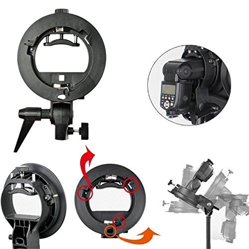 Foto 7 pulgar | Softbox Godox De 60 X 60 Cm Plegable Con Soporte Speedlite - Venta Internacional.