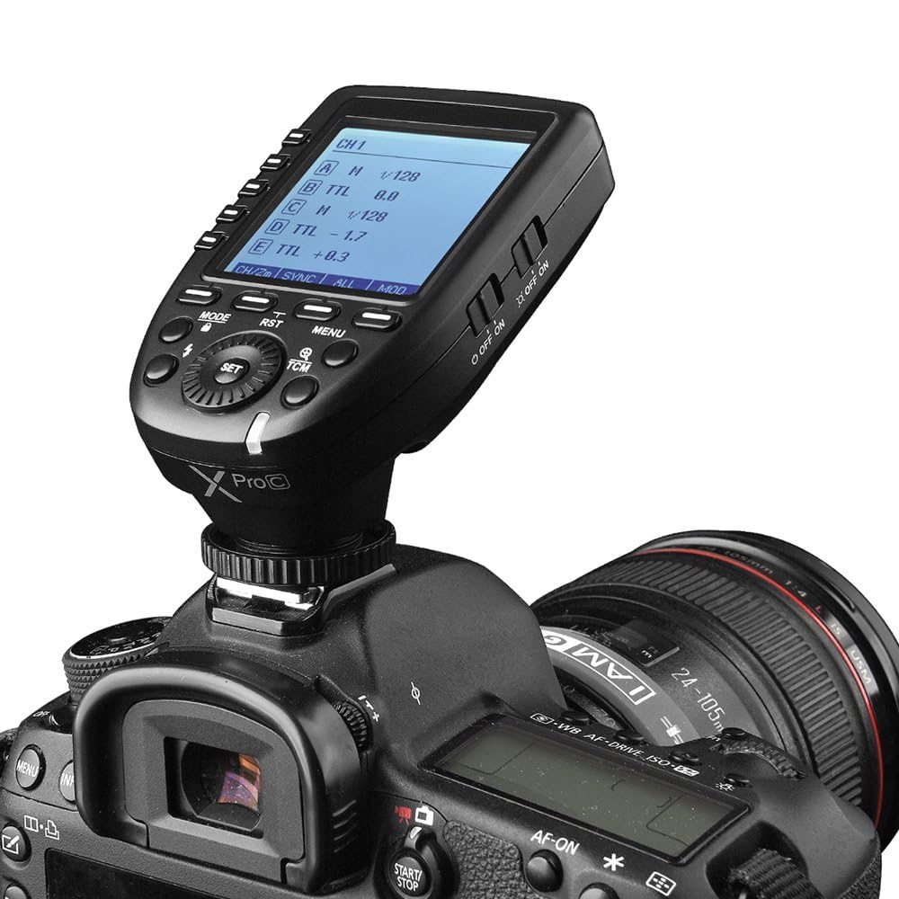 Foto 3 pulgar | Transmisor Flash Trigger Godox Xpro-c E-ttl Para Canon - Venta Internacional.
