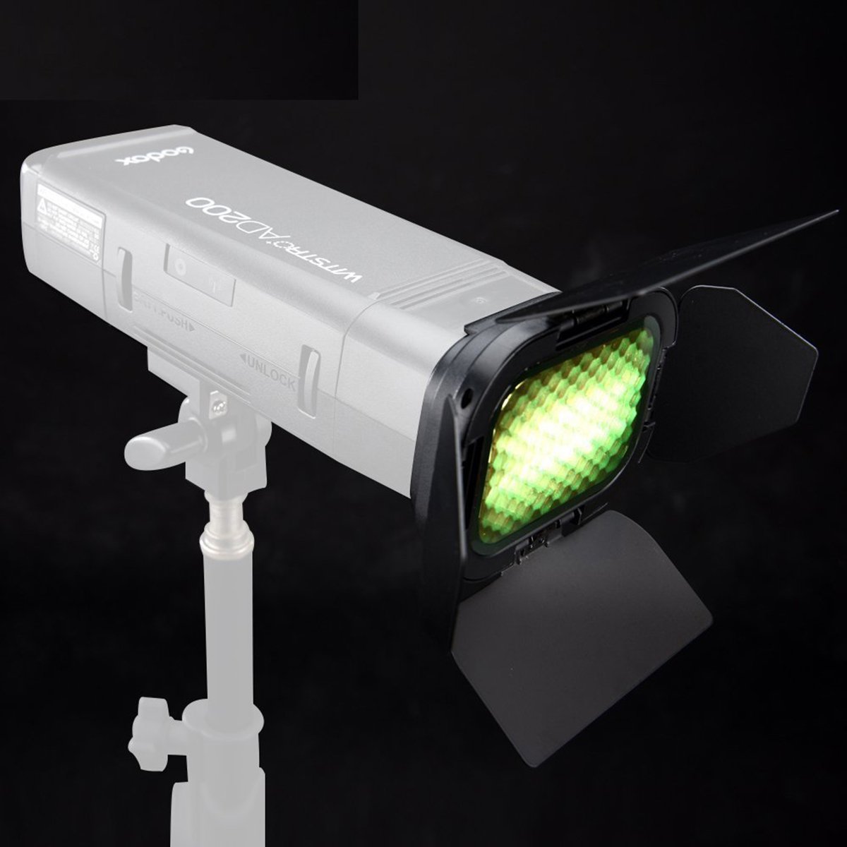 Foto 4 pulgar | Kit De Puerta De Granero Godox Bd-07 Para Godox Ad200 Ad200pro Flash - Venta Internacional.
