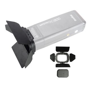 Foto 4 | Kit De Puerta De Granero Godox Bd-07 Para Godox Ad200 Ad200pro Flash - Venta Internacional.