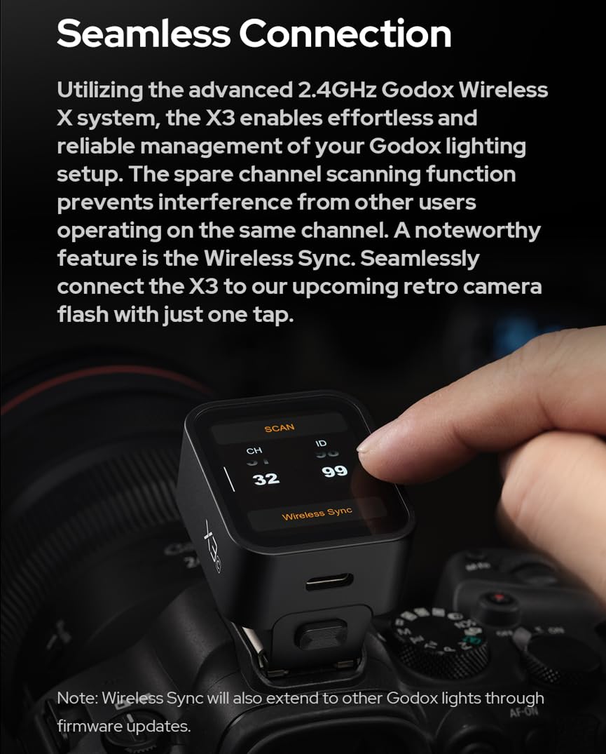 Foto 8 pulgar | Disparador De Flash Inalámbrico Ttl Godox X3n X3-n Para Cámara Nikon - Venta Internacional.