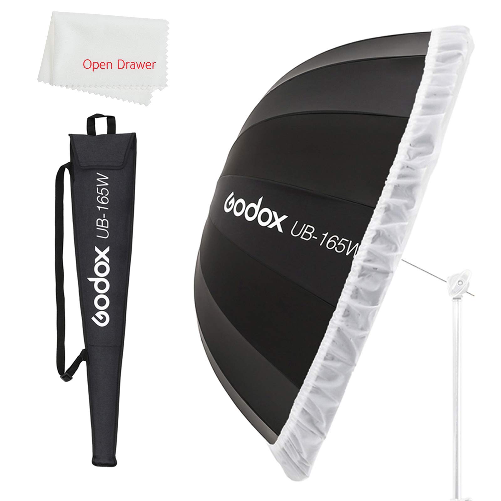 Foto 2 pulgar | Paraguas Reflectante Godox Ub-165w 165 Cm Con Funda Difusora - Venta Internacional.