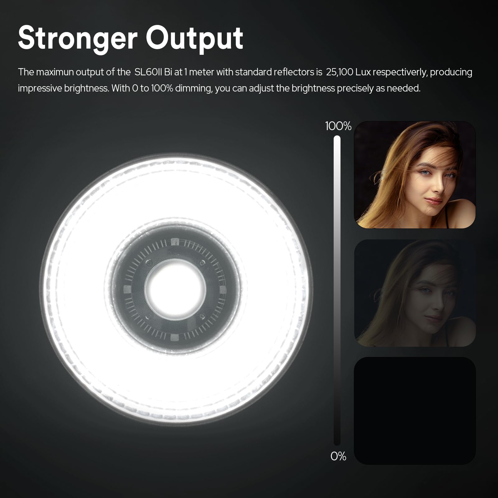 Foto 4 pulgar | Lámpara De Vídeo Led Godox Sl60iibi Bicolor 75w, 2800k-6500k - Venta Internacional.