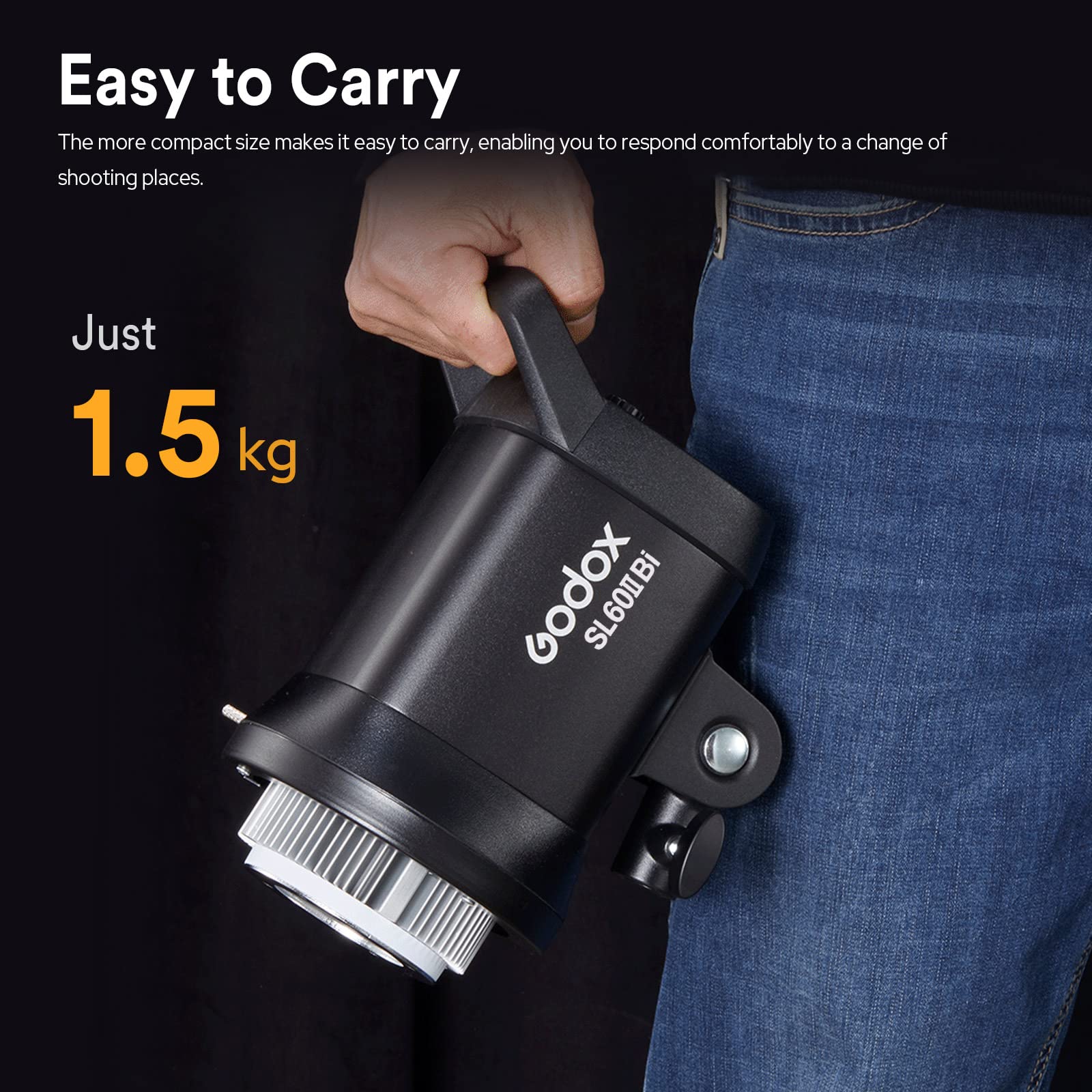 Foto 6 pulgar | Lámpara De Vídeo Led Godox Sl60iibi Bicolor 75w, 2800k-6500k - Venta Internacional.
