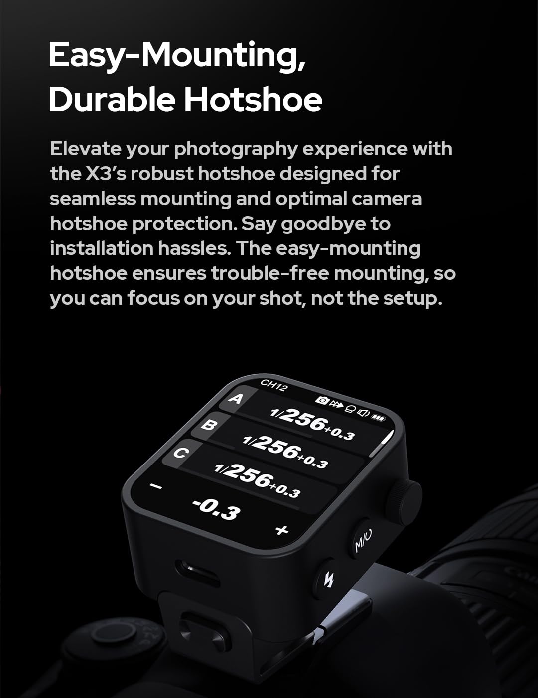 Foto 3 pulgar | Disparador De Flash Inalámbrico Godox X3 X3-n X3n Para Cámaras Nikon - Venta Internacional.